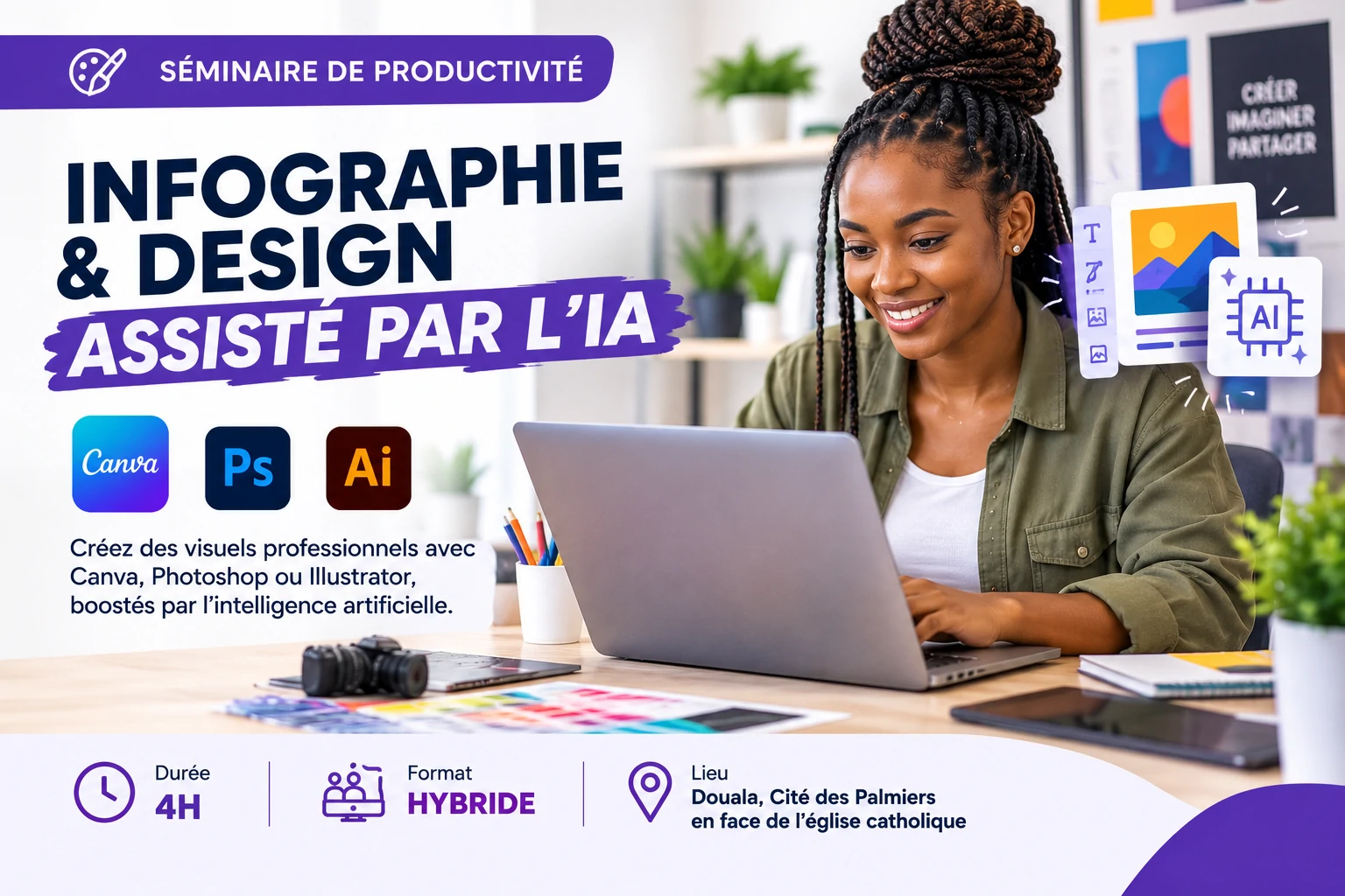 Infographie & Vidéographie assistées par l'Intelligence Artificielle