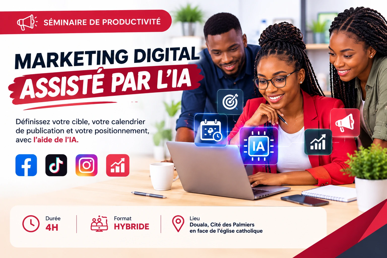 Marketing digital assisté par l'IA
